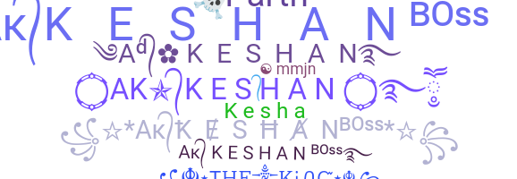 ชื่อเล่น - Keshan