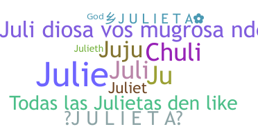 ชื่อเล่น - Julieta