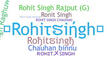 ชื่อเล่น - rohitsingh
