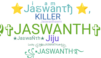 ชื่อเล่น - Jaswanth
