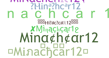 ชื่อเล่น - Minachcar12