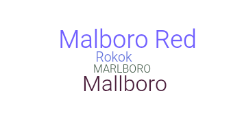 ชื่อเล่น - malboro