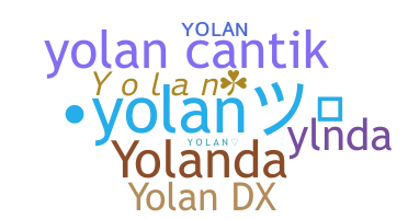ชื่อเล่น - Yolan