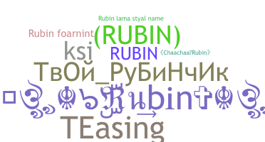 ชื่อเล่น - Rubin