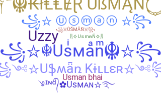 ชื่อเล่น - Usman