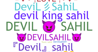 ชื่อเล่น - DevilSahil
