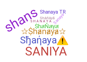 ชื่อเล่น - Shanaya