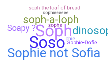 ชื่อเล่น - Sophie
