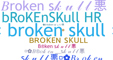 ชื่อเล่น - Brokenskull