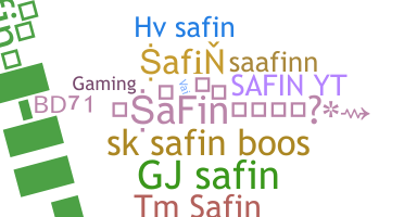 ชื่อเล่น - Safin