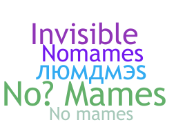 ชื่อเล่น - NoMames