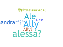 ชื่อเล่น - Alessandra
