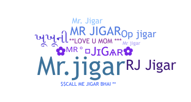 ชื่อเล่น - Mrjigar