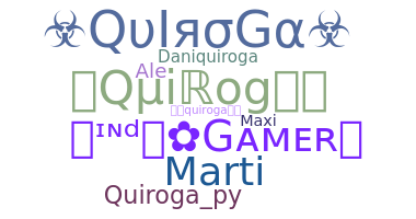 ชื่อเล่น - Quiroga