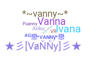 ชื่อเล่น - Vanny