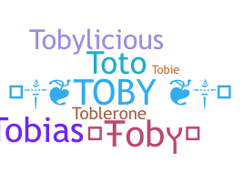 ชื่อเล่น - Toby