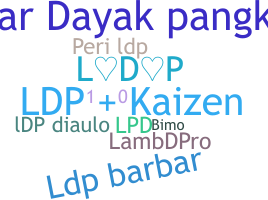 ชื่อเล่น - LDP