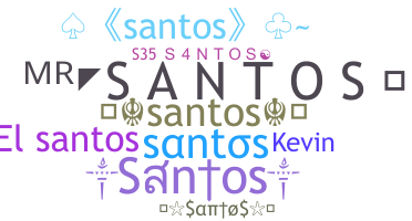 ชื่อเล่น - Santos