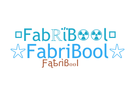 ชื่อเล่น - FabriBool
