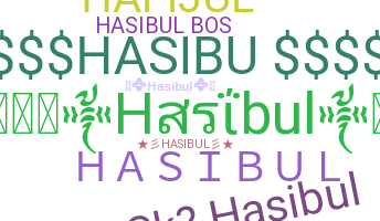 ชื่อเล่น - Hasibul