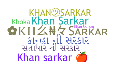 ชื่อเล่น - KhanSarkar
