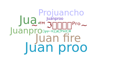 ชื่อเล่น - JuanPro