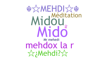 ชื่อเล่น - Mehdi