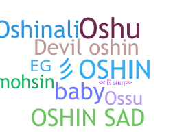 ชื่อเล่น - Oshin
