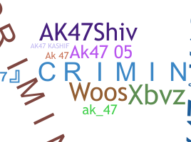 ชื่อเล่น - Ak47criminal