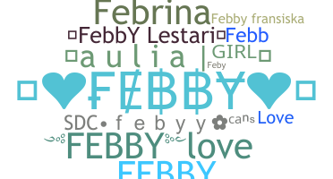 ชื่อเล่น - Febby