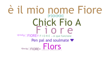 ชื่อเล่น - Fiore