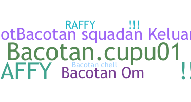 ชื่อเล่น - Bacotan