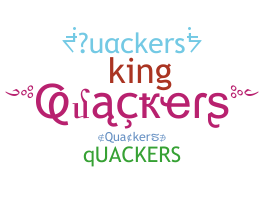 ชื่อเล่น - Quackers