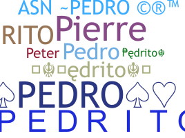 ชื่อเล่น - pedrito