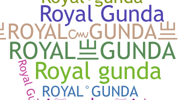ชื่อเล่น - RoyalGunda