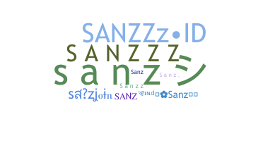 ชื่อเล่น - sanz