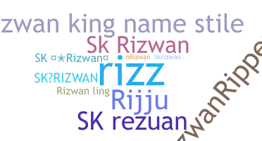 ชื่อเล่น - SKRizwan
