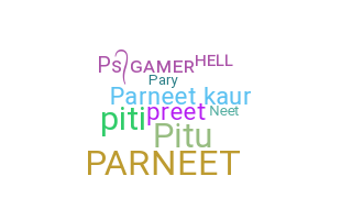 ชื่อเล่น - Parneet