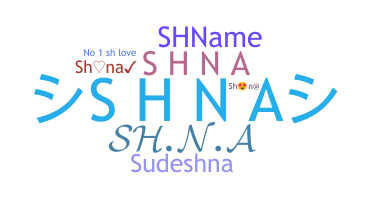 ชื่อเล่น - Shna