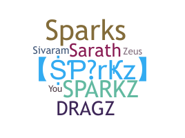 ชื่อเล่น - Sparkz