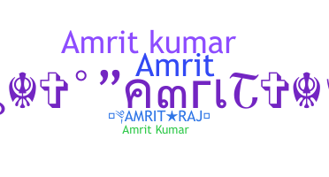 ชื่อเล่น - AmritRaj