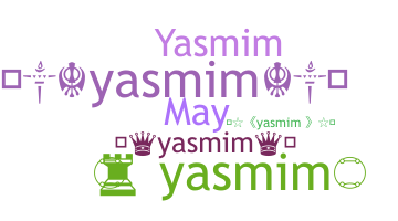 ชื่อเล่น - Yasmim