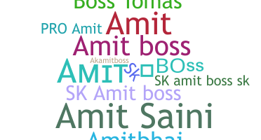 ชื่อเล่น - Amitboss