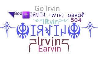 ชื่อเล่น - Irvin