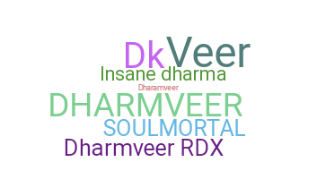 ชื่อเล่น - Dharmveer