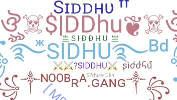 ชื่อเล่น - Siddhu