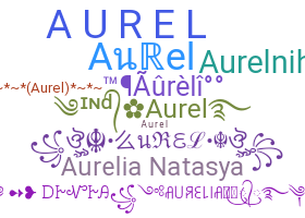 ชื่อเล่น - Aurel
