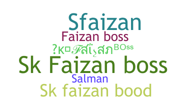 ชื่อเล่น - SkfaizanBoss