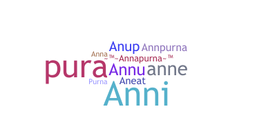 ชื่อเล่น - Annapurna