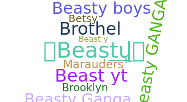 ชื่อเล่น - Beasty